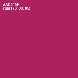 #AD215F - Night Shadz Color Image