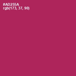#AD255A - Night Shadz Color Image