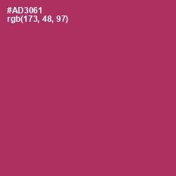 #AD3061 - Rouge Color Image