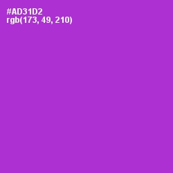 #AD31D2 - Electric Violet Color Image