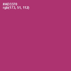 #AD3370 - Royal Heath Color Image