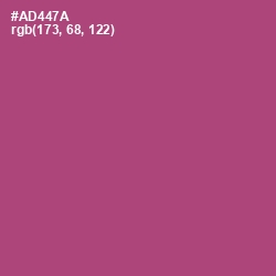 #AD447A - Cadillac Color Image