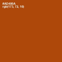 #AD480A - Fire Color Image