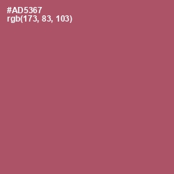 #AD5367 - Cadillac Color Image