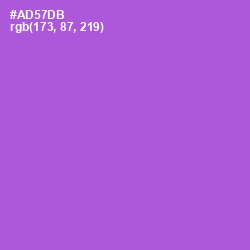 #AD57DB - Amethyst Color Image