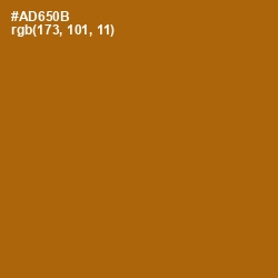 #AD650B - Mai Tai Color Image