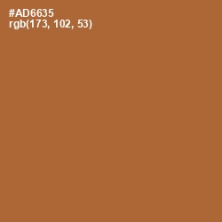 #AD6635 - Copper Color Image
