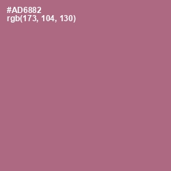 #AD6882 - Turkish Rose Color Image