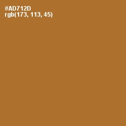 #AD712D - Copper Color Image