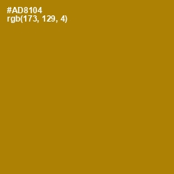 #AD8104 - Hot Toddy Color Image