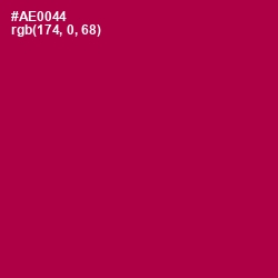 #AE0044 - Jazzberry Jam Color Image