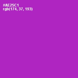 #AE25C1 - Electric Violet Color Image