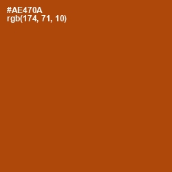 #AE470A - Fire Color Image