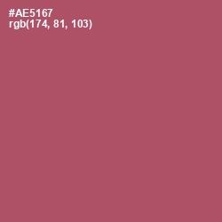 #AE5167 - Cadillac Color Image