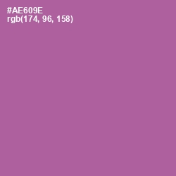 #AE609E - Turkish Rose Color Image