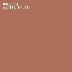 #AE6F5B - Santa Fe Color Image