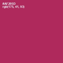 #AF295D - Night Shadz Color Image