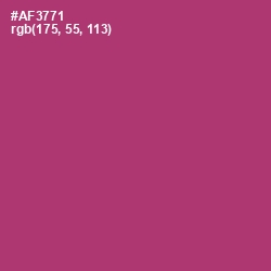 #AF3771 - Royal Heath Color Image