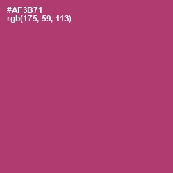 #AF3B71 - Royal Heath Color Image