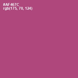 #AF467C - Cadillac Color Image