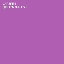 #AF5EB1 - Wisteria Color Image