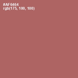 #AF6464 - Coral Tree Color Image