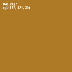 #AF7927 - Copper Color Image