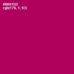 #B0015D - Jazzberry Jam Color Image