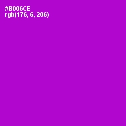 #B006CE - Electric Violet Color Image