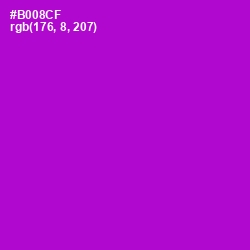 #B008CF - Electric Violet Color Image