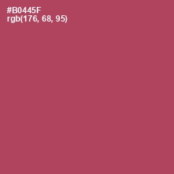 #B0445F - Chestnut Color Image