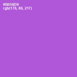 #B056D9 - Amethyst Color Image