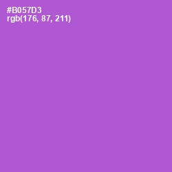 #B057D3 - Amethyst Color Image