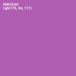 #B05EB1 - Wisteria Color Image