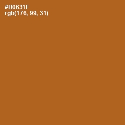 #B0631F - Bourbon Color Image