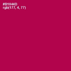 #B1044D - Jazzberry Jam Color Image