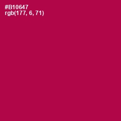 #B10647 - Jazzberry Jam Color Image