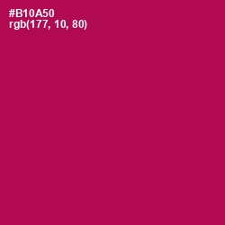 #B10A50 - Jazzberry Jam Color Image