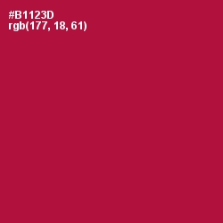 #B1123D - Shiraz Color Image