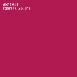 #B11A51 - Jazzberry Jam Color Image