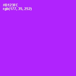 #B123FC - Electric Violet Color Image