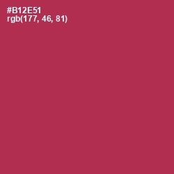 #B12E51 - Night Shadz Color Image
