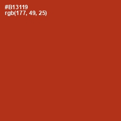 #B13119 - Tabasco Color Image