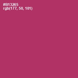 #B13265 - Hibiscus Color Image