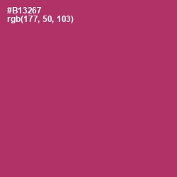 #B13267 - Hibiscus Color Image