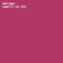 #B13665 - Hibiscus Color Image