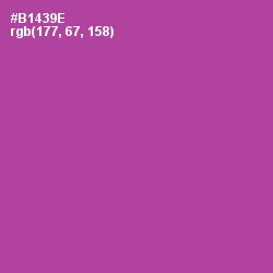 #B1439E - Tapestry Color Image