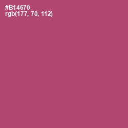 #B14670 - Blush Color Image