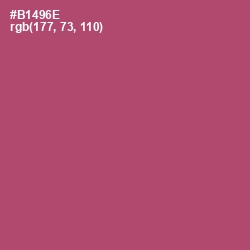 #B1496E - Cadillac Color Image