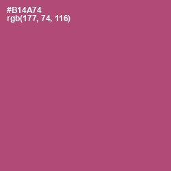 #B14A74 - Cadillac Color Image